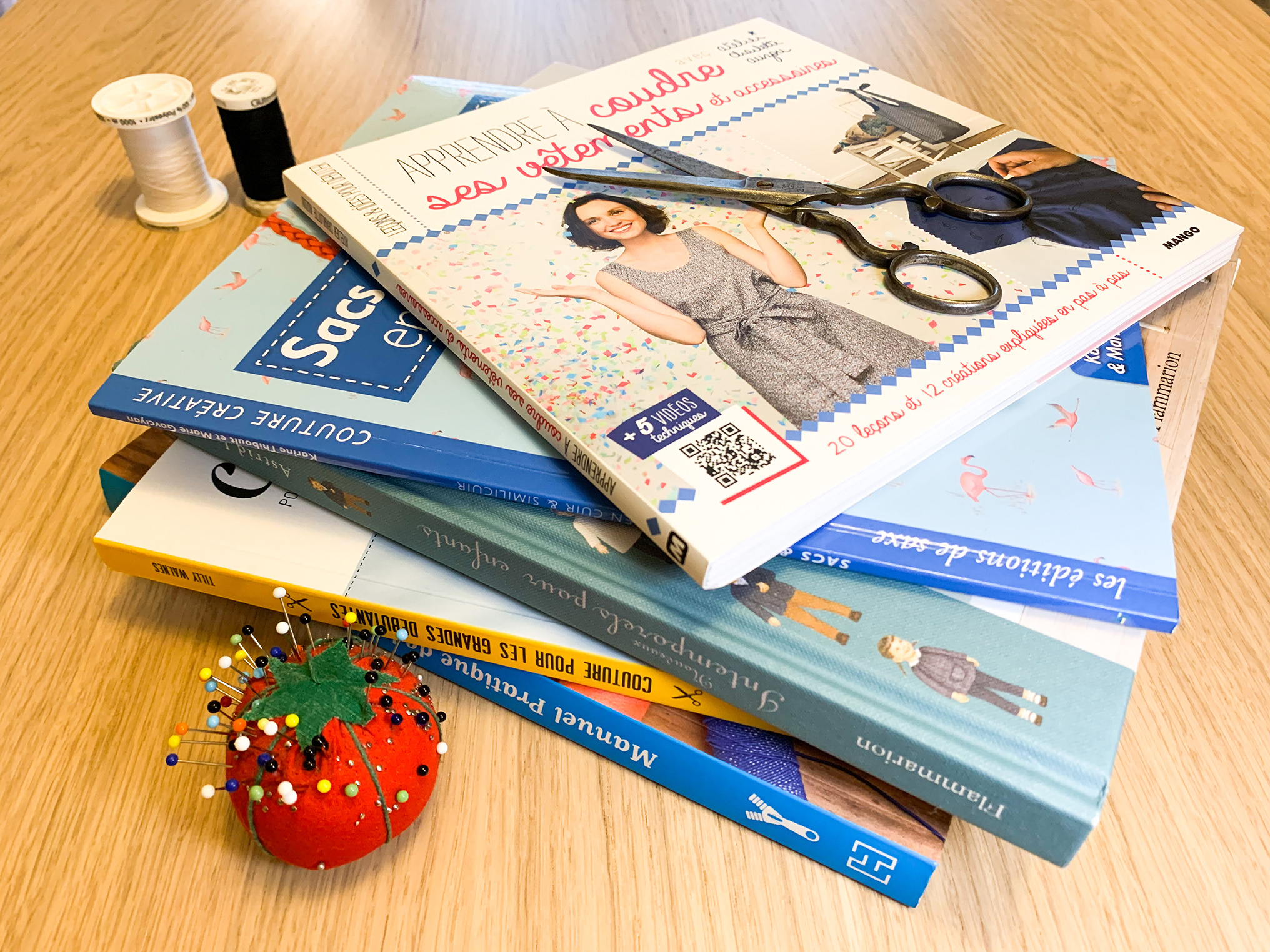 Livres et manuels de couture pour apprendre à coudre facilement en autodidacte