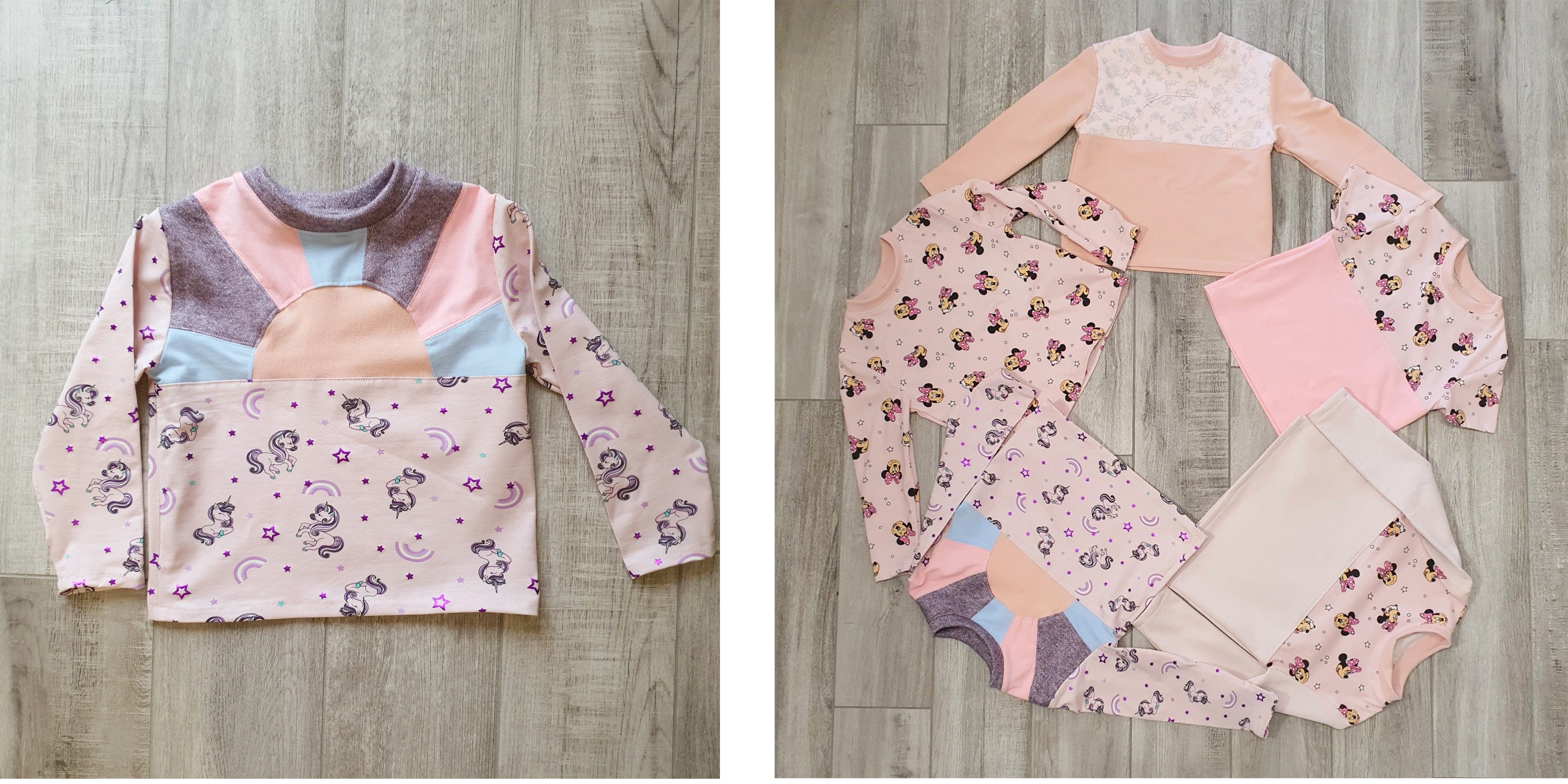 Version testeuse Stéphanie @lily_parson_couture – T-shirts Luminous girly pour fille