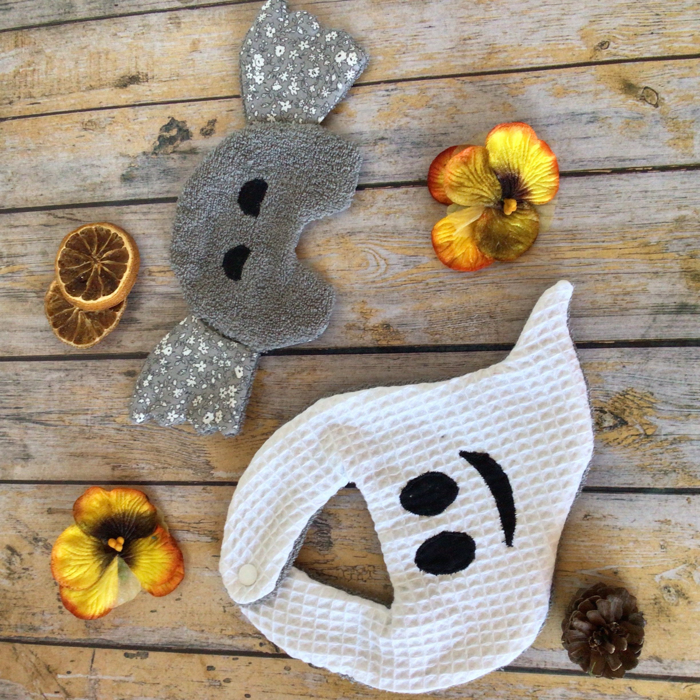 Version testeuse Angélique @latelierdangie – doudou chauve-souris Halloween couleurs automnales